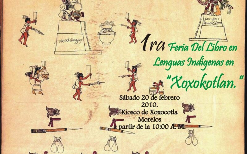 Boletín:1era Feria del Libro en Lenguas Indígenas